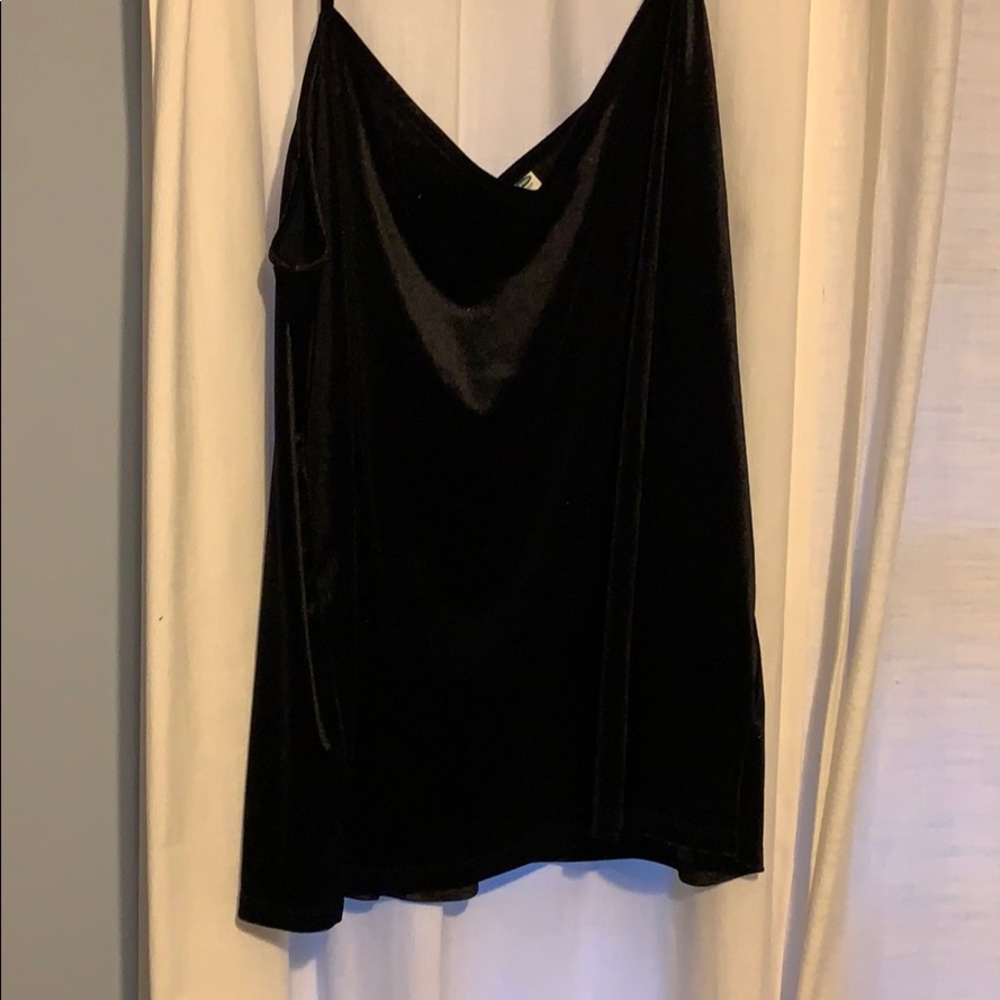 Velvet tank top